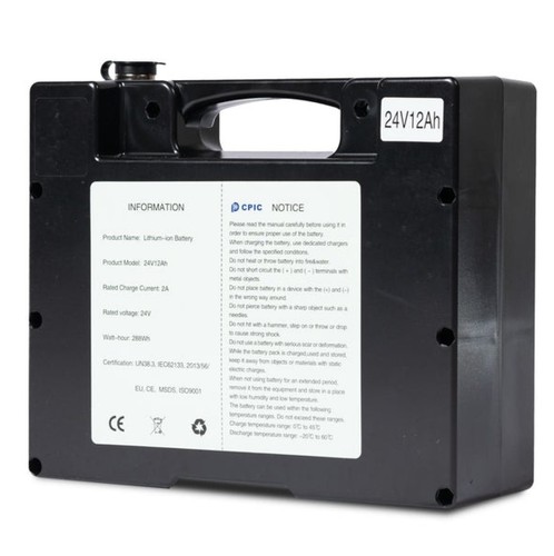 Batterie 24v 12ah pour scooter - 24v,