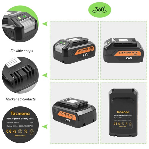 5ah 6ah 24v ion - 3,5ah/6ah, li-ion